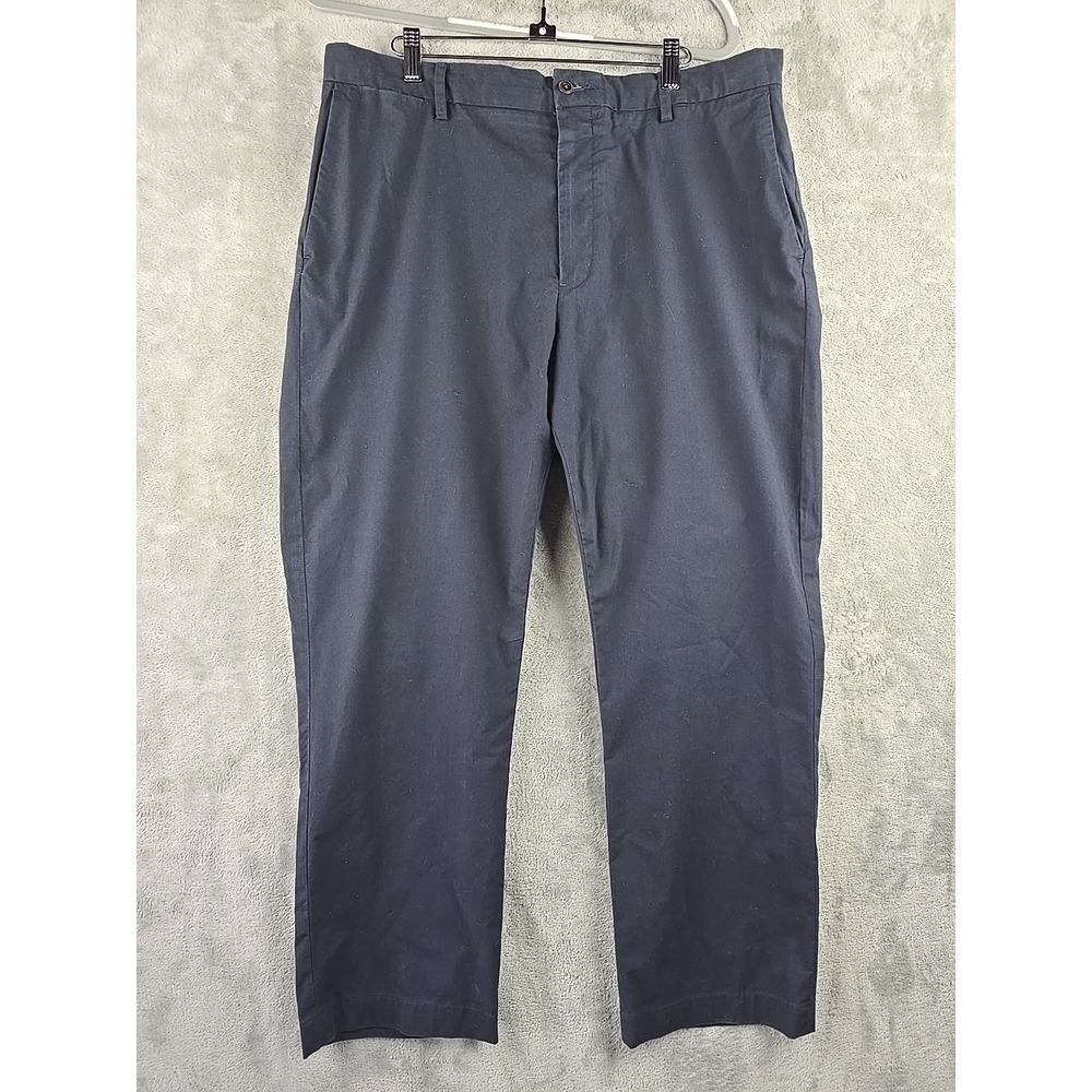 Polo Ralph Lauren Pants Men 36x28 Blue Chino Straight Fit Stretch Preppy Casual